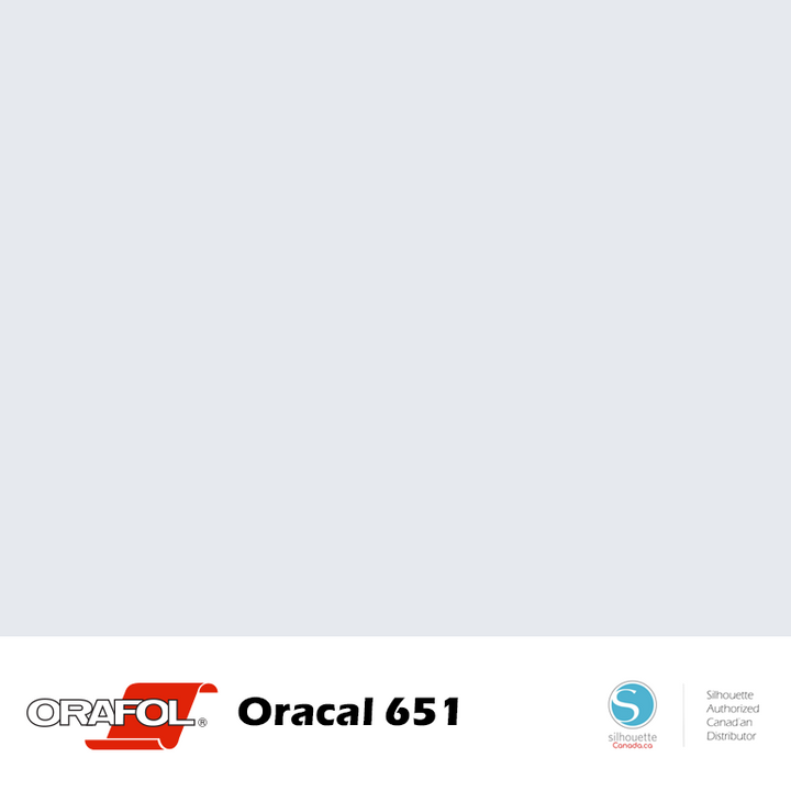 Oracal 651 Intermediate Cal - 09"