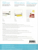 Magnet Paper - Adhesive